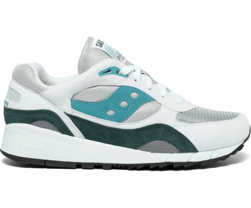 Tenis Saucony Shadow 6000 Hombre Zapatos Originales Blancas / Capri / Mallard México MX-194-GS